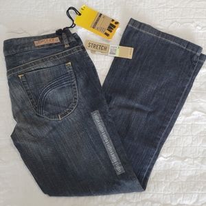 DKNY Jeans Time Square Boot Cut Stretch Denim 30x30Short Low Rise NWT